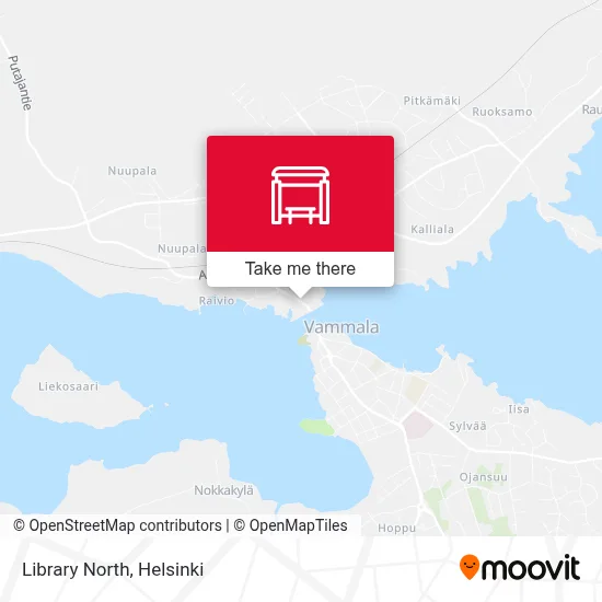 Library North map