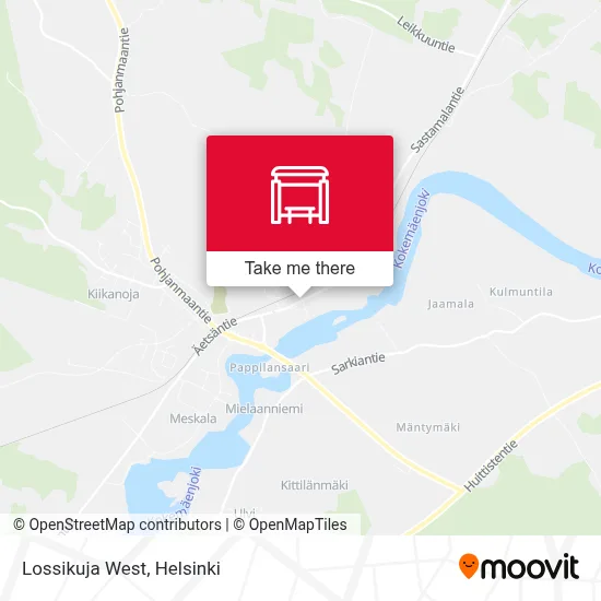 Lossikuja West map