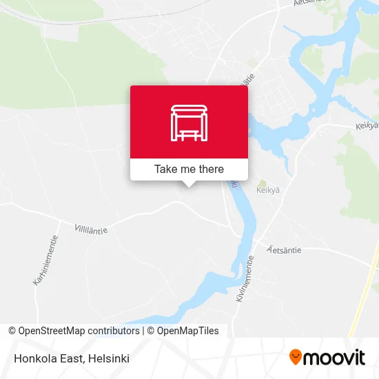 Honkola East map