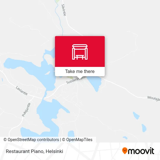 Restaurant Piano map