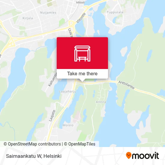 Saimaankatu W map
