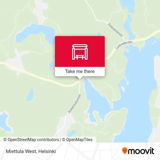 Miettula West map