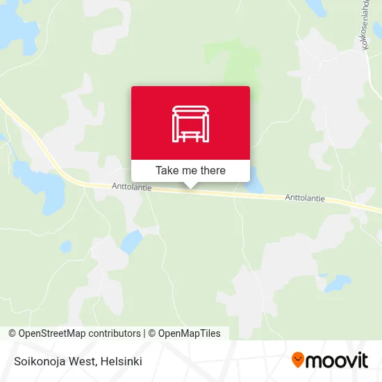 Soikonoja West map