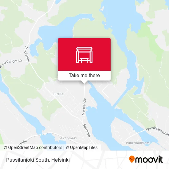 Pussilanjoki South map