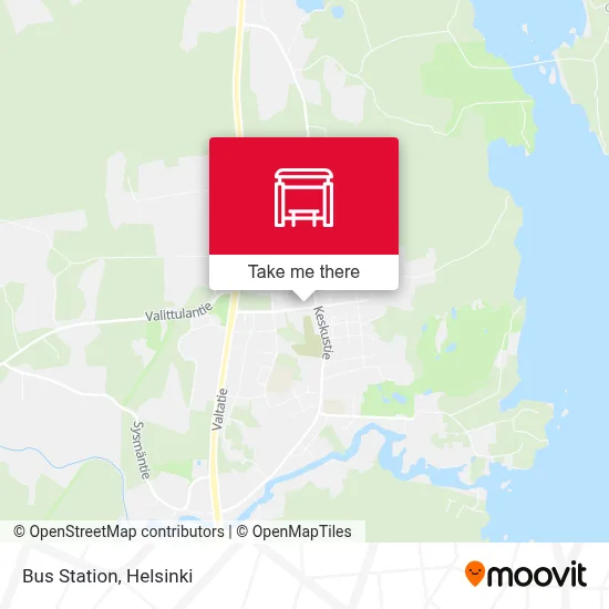 Bus Station map