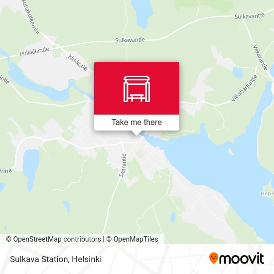 Sulkava Station map
