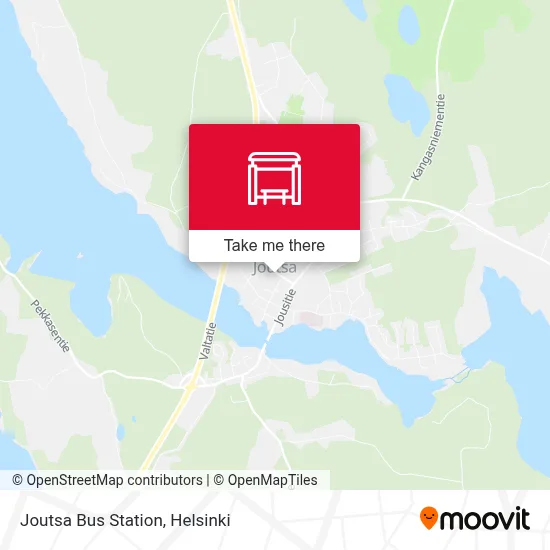 Joutsa Bus Station map
