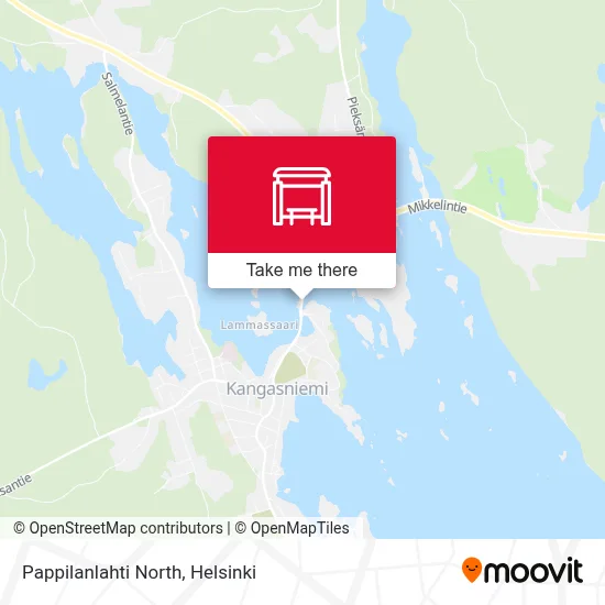 Pappilanlahti North map