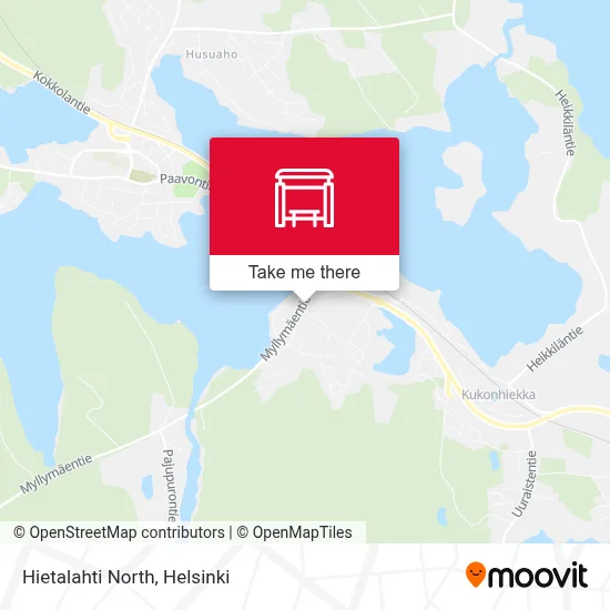 Hietalahti North map