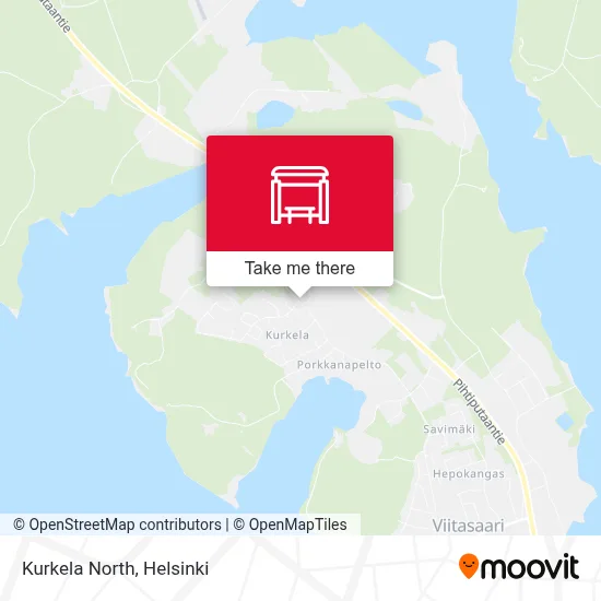 Kurkela North map