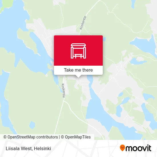 Liisala West map