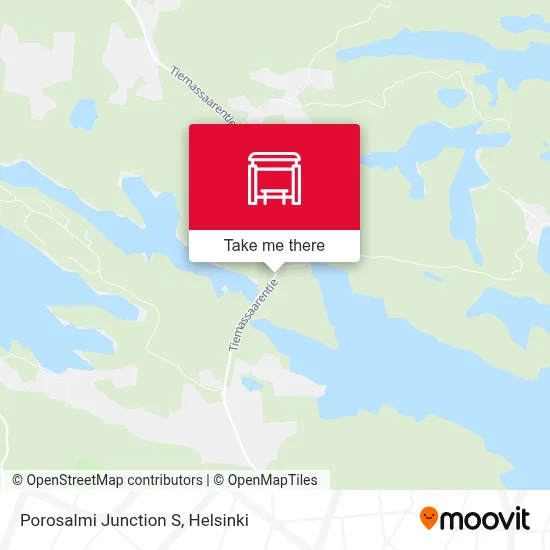 Porosalmi Junction S map