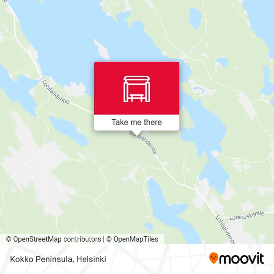 Kokko Peninsula map