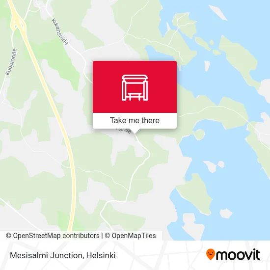 Mesisalmi Junction map