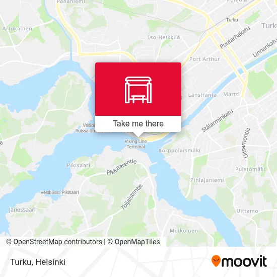 Turku map