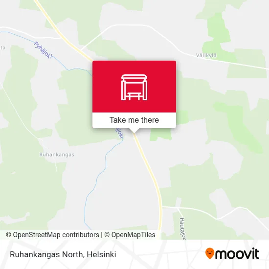 Ruhankangas North map