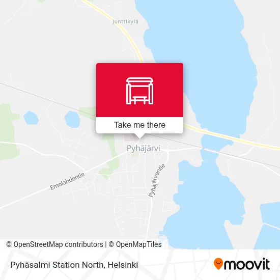 Pyhäsalmi Station North map