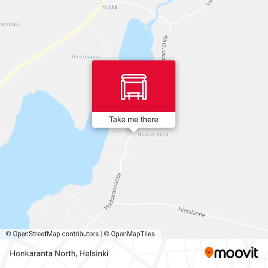 Honkaranta North map