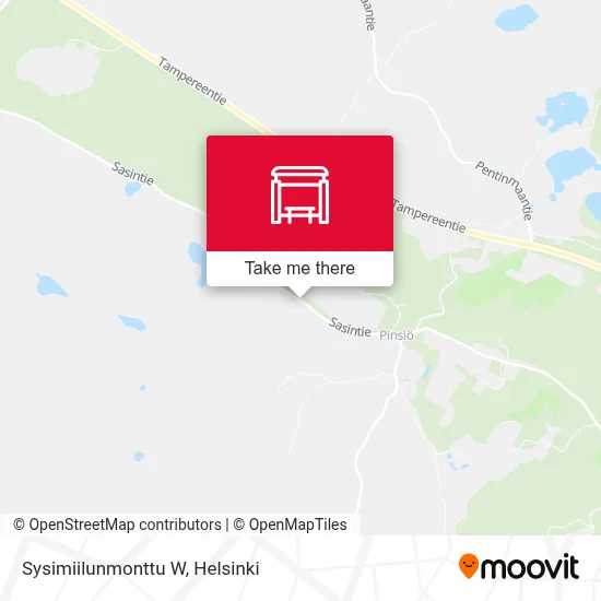 Sysimiilunmonttu W map