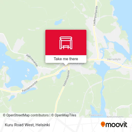 Kuru Road West map