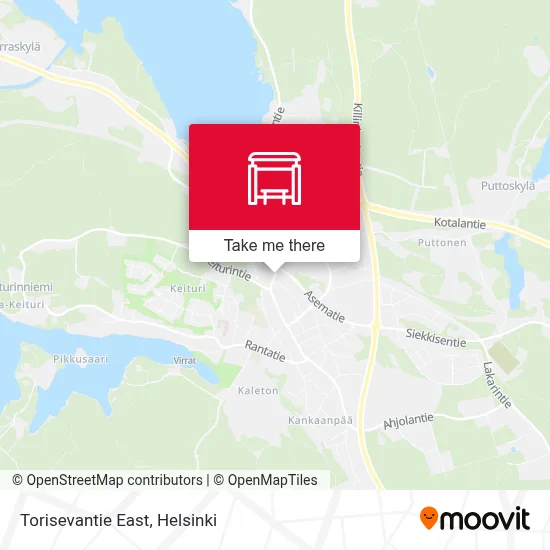 Torisevantie East map