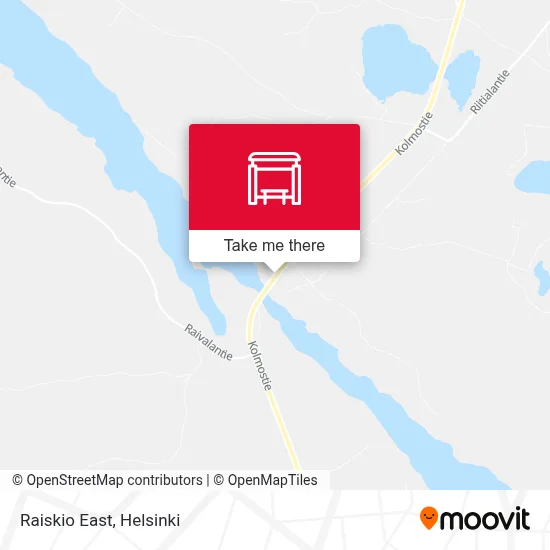 Raiskio East map