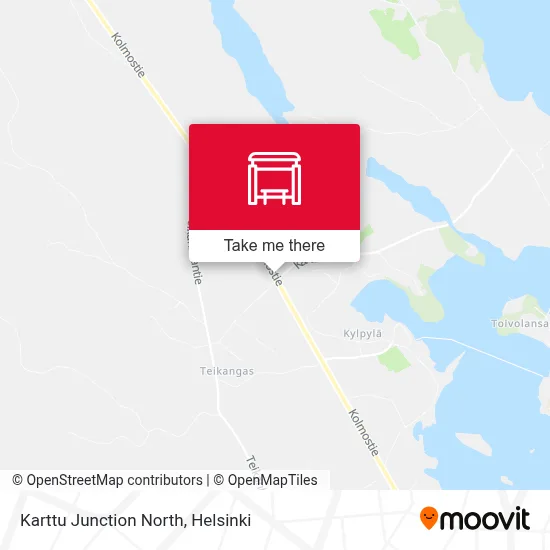 Karttu Junction North map