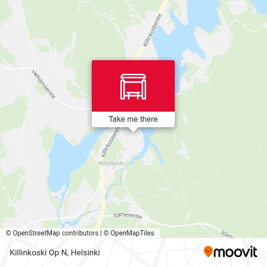 Killinkoski Op N map