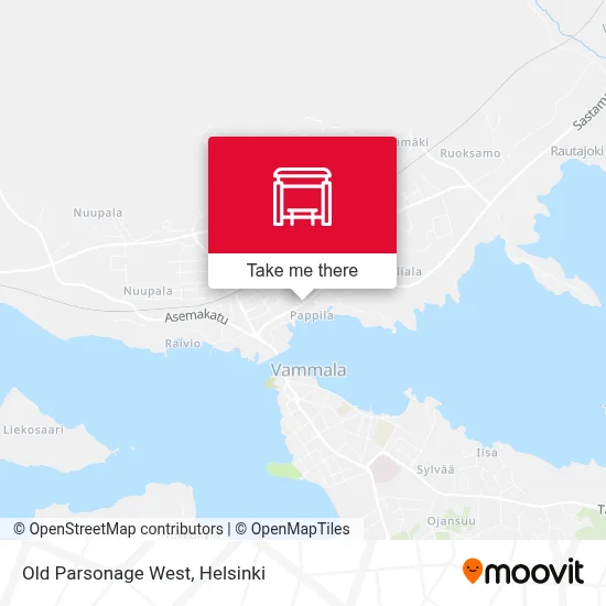 Old Parsonage West map