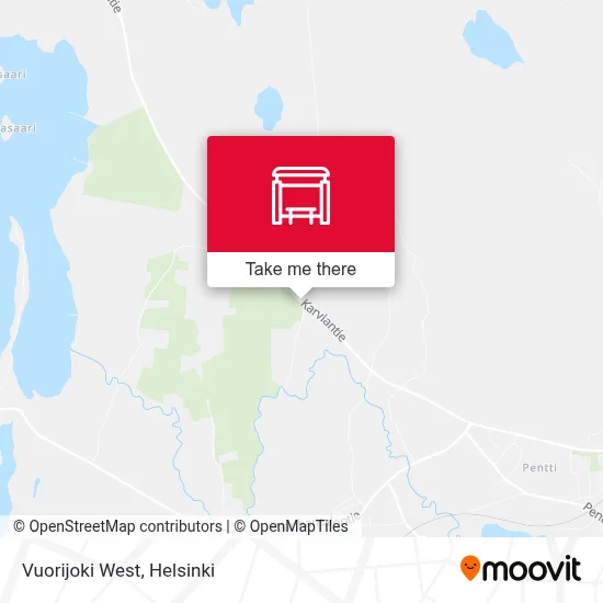 Vuorijoki West map