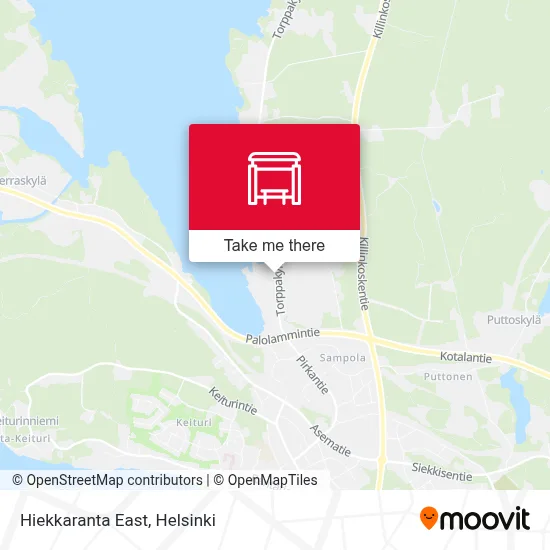 Hiekkaranta East map