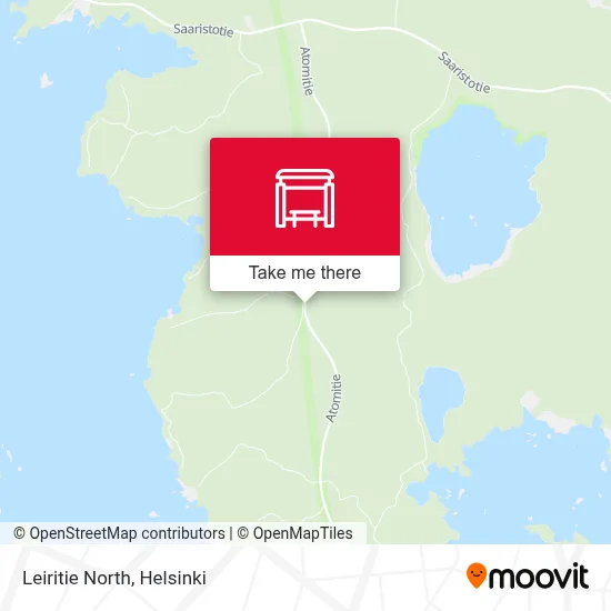 Leiritie North map