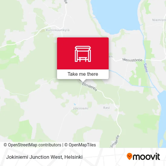 Jokiniemi Junction West map