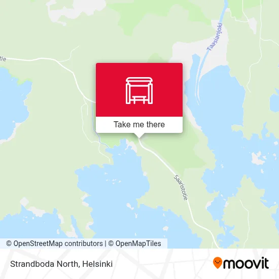 Strandboda North map
