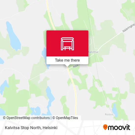 Kalvitsa Stop North map
