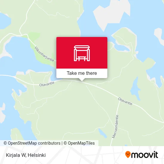 Kirjala W map
