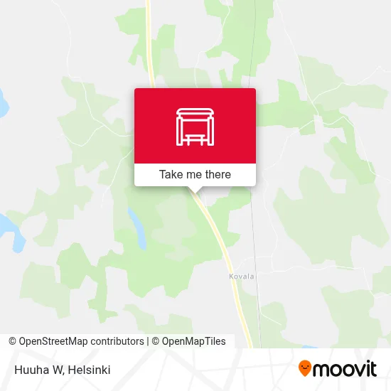 Huuha W map