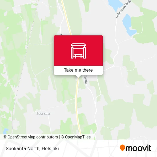 Suokanta North map