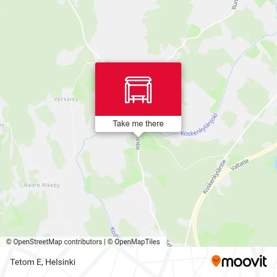 Tetom E map