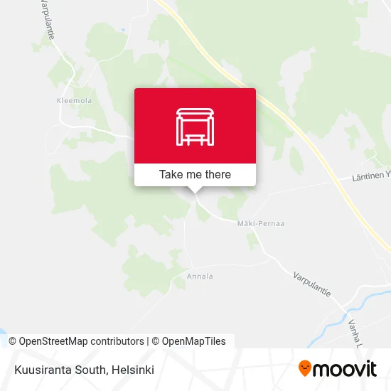 Kuusiranta South map