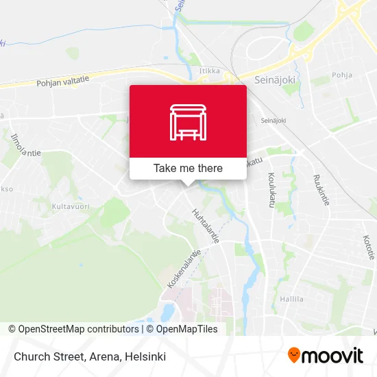 Church Street, Arena map
