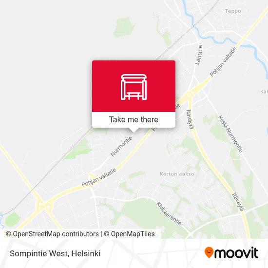 Sompintie West map