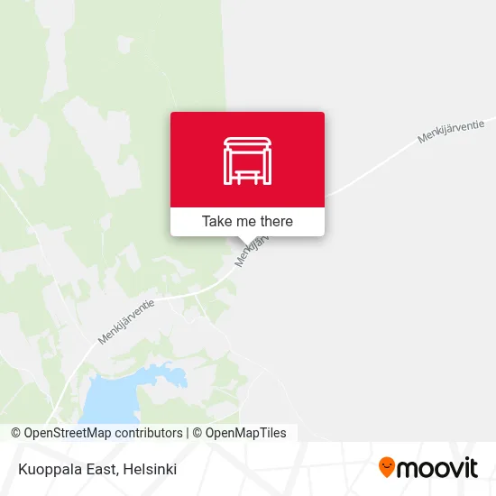 Kuoppala East map