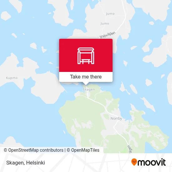 Skagen map