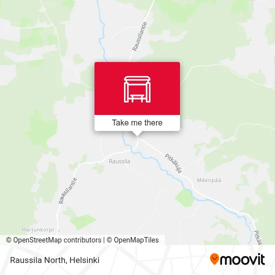 Raussila North map