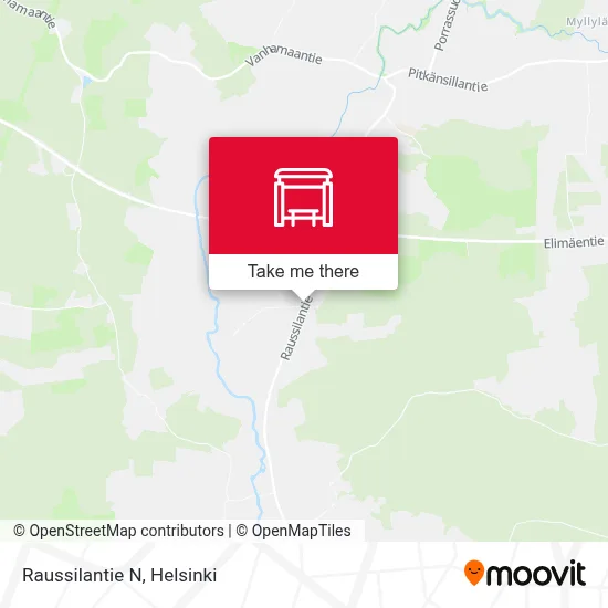 Raussilantie N map