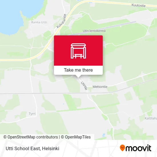 Utti School East map