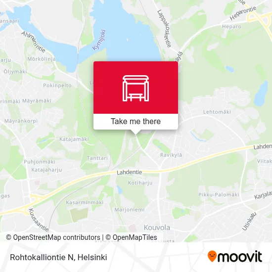 Rohtokalliontie N map