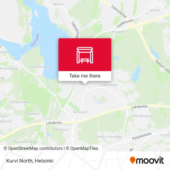 Kurvi North map