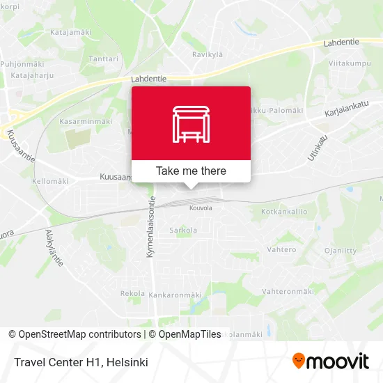 Travel Center H1 map